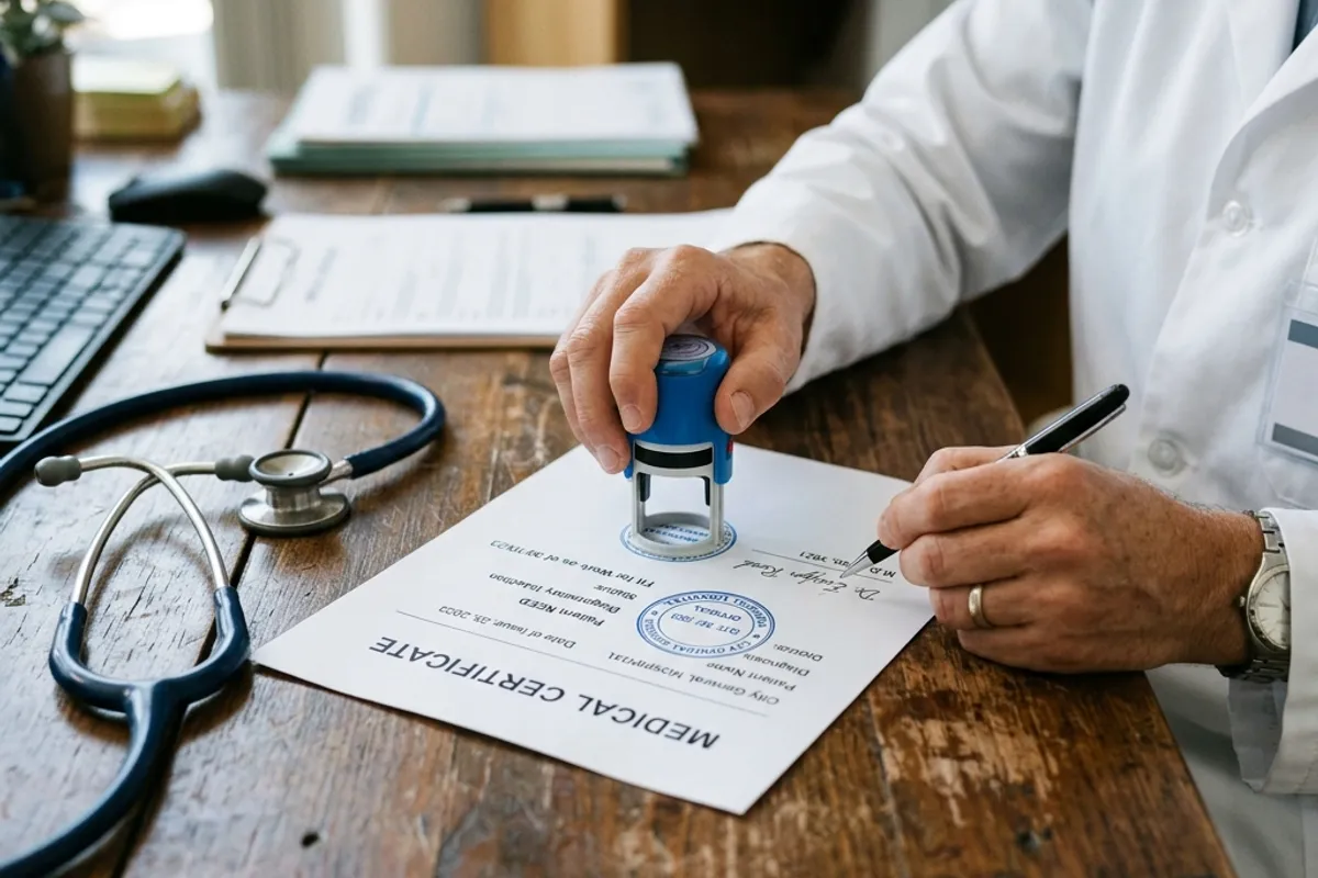 Certificat médical à domicile à Tanger – Arrêt de travail, sport, voyage