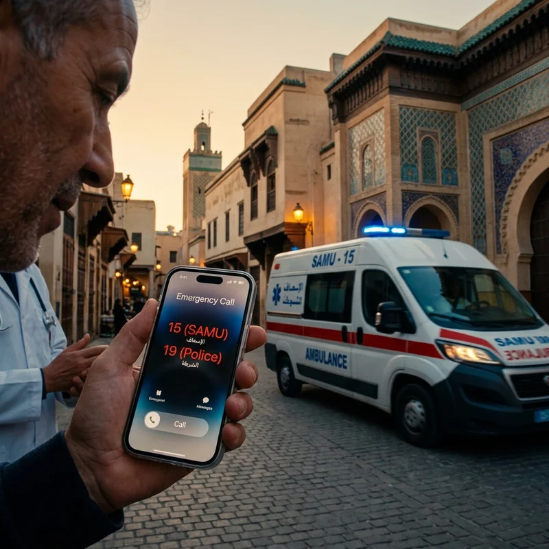 Numéros d'urgence à Tanger : SAMU, pharmacies de garde et médecin à domicile (Guide 2026)